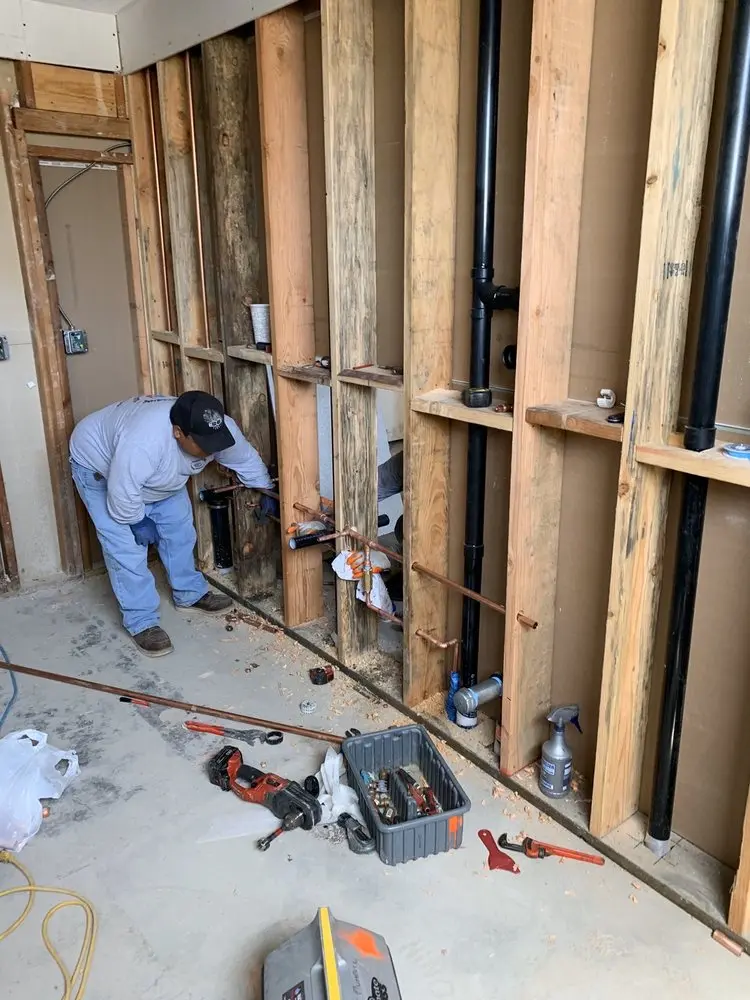 Commercial rough-in plumbing for Commercial Plumbing in Inwood-Northwest